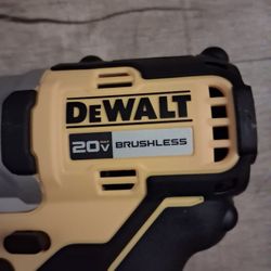 Dewant Brushless Impact With Battery, Charger, And Bag. Brand New