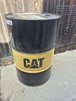 Caterpillar 55 Gal. Steel Drum, Empty