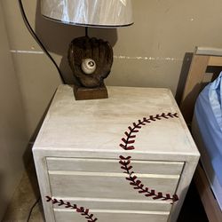 Baseball Dresser Set