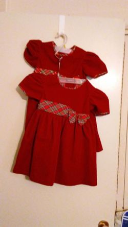Little Girl's Christmas dress