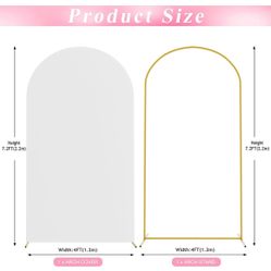 Arch Backdrop With Cloth 
