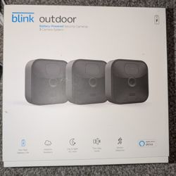 Blink Outdoor Camera 3 Set + Indoor
