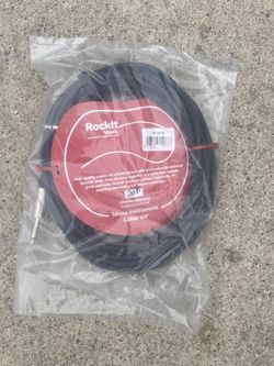Rockit Music brand mono instrument cable