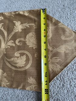 Elegant Gold Damask Table Runner 12” x 89” or 12” x 90”- Like New
