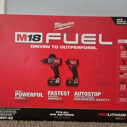 M18 Fuel Combo Drill/Impact Kit