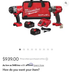Milwaukee M18 Fuel Combo Kit