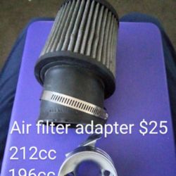 Mini Bike 212cc Air Filter Adapter 