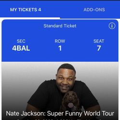 Nate Johnson tickets