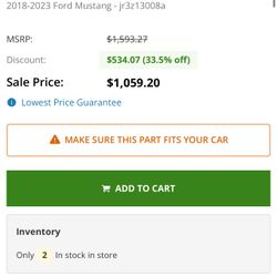 2018-2023 Ford Mustang 