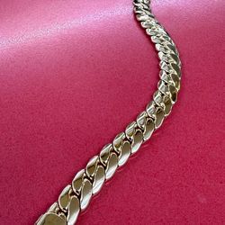 *Gold Filled Cuban Bracalet 14K*