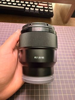 Sony FE 85mm F1.8 Camera Lens