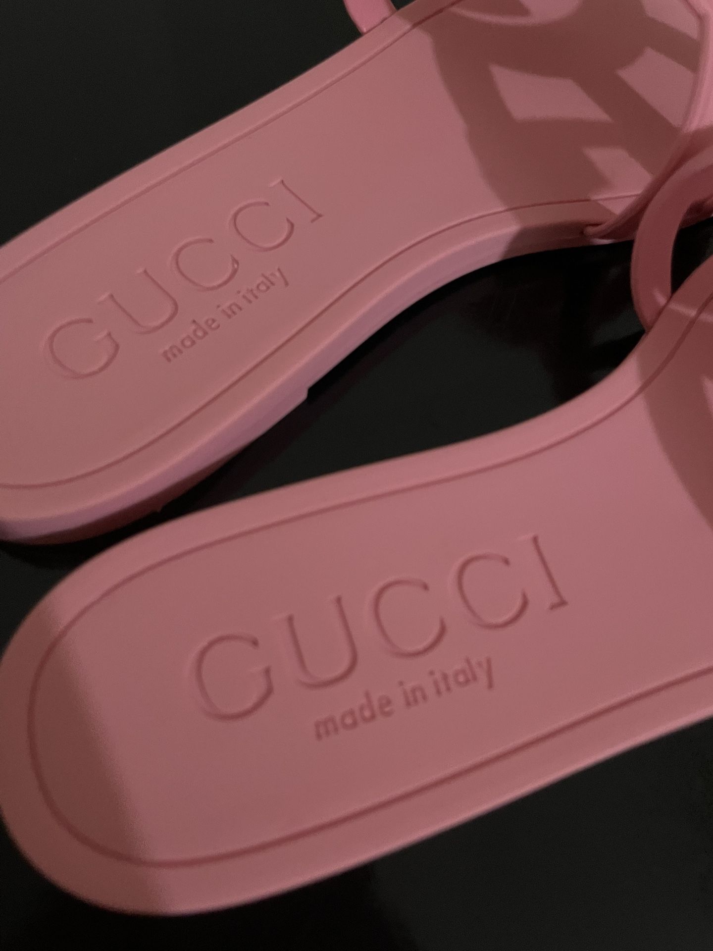 Gucci Rubber Slides