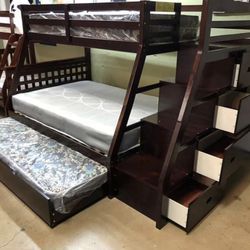 Brand New Twin Full Bunk Bed