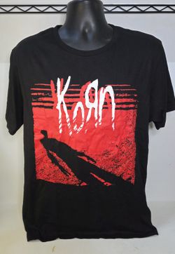 Korn Rock Band Graphic Tee Mens Size Large