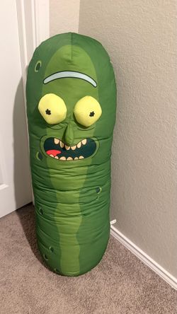 Pickle Rick plushie