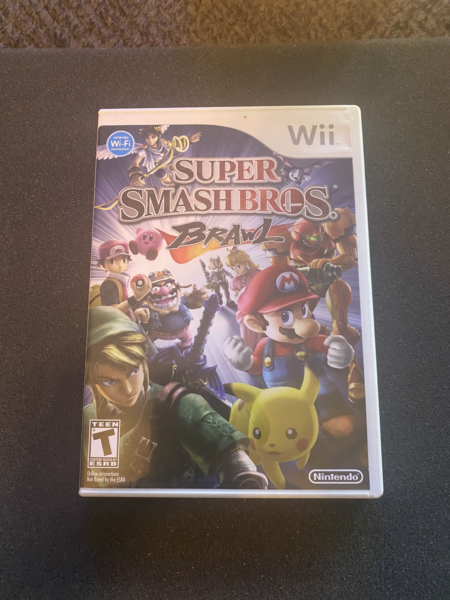 Super smash bros. Nintendo Wii Mario