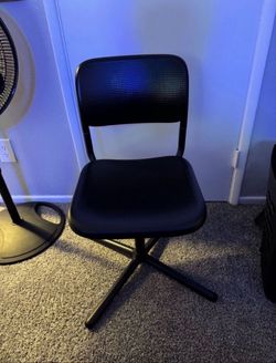 IKEA SMÄLLEN Adjustable Swivel Chair - Black