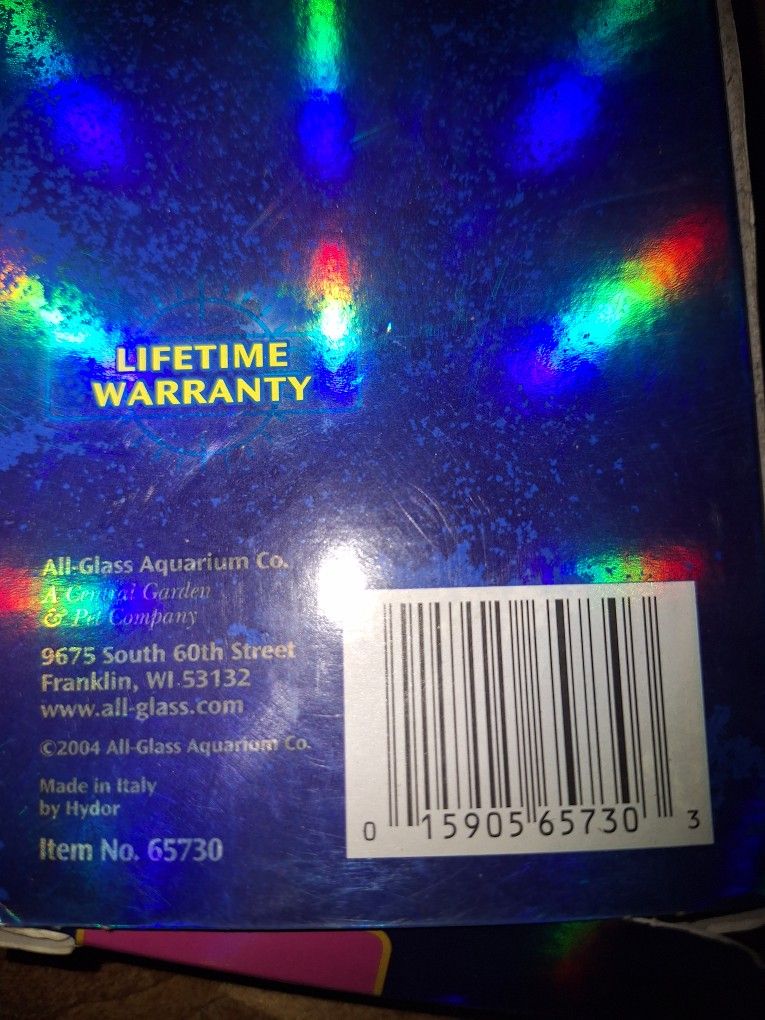 New Old Stock Made In ITALY 300Watt Aquarium Heater