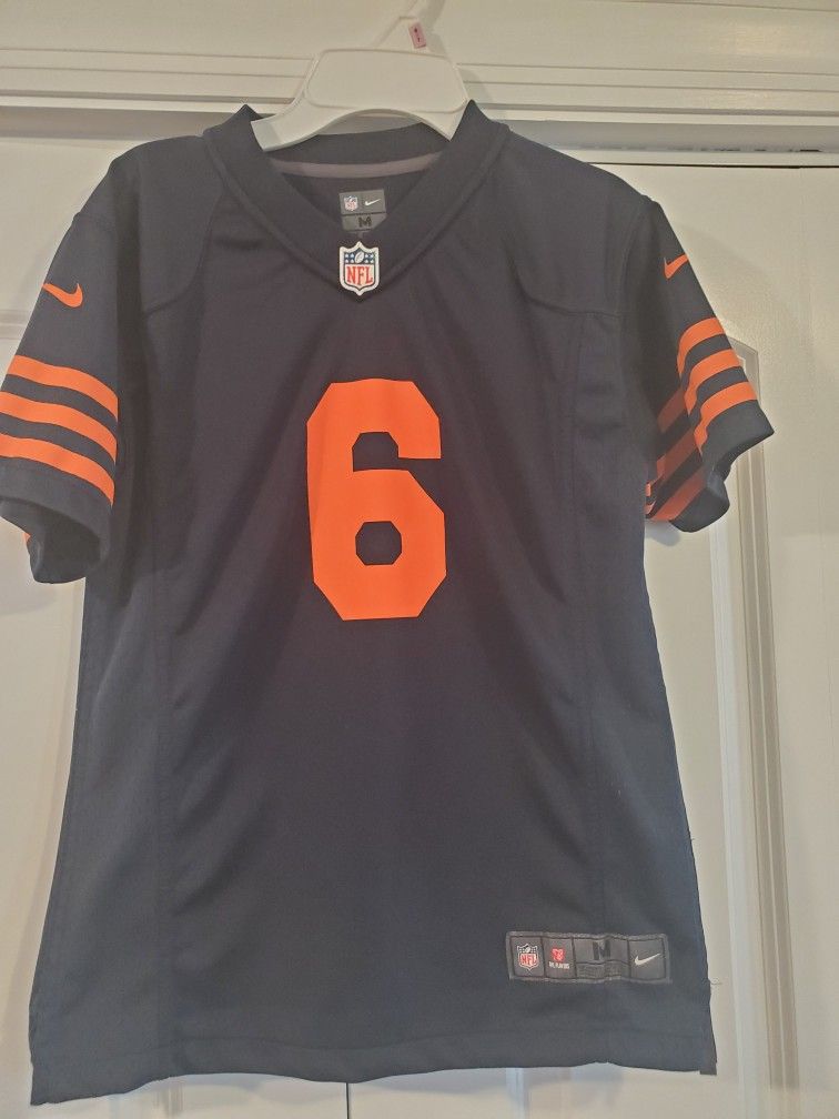 JAY CUTLER #6 CHICAGO BEARS NFL NIKE ON FIELD (YOUTH MEDIUM 10/12) JERSEY