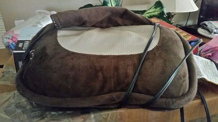 HOMEDICS ELECTRIC BACK MASSAGER. SHIATSU STYLE.LIKE NEW!