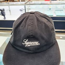Supreme Side Pocket Script Logo 6-Panel 