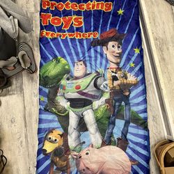 Disney Pixar Toy Story Buzz Light Year and Woody sleeping Bag