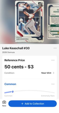 Collectors cards