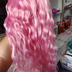 Pink Wig