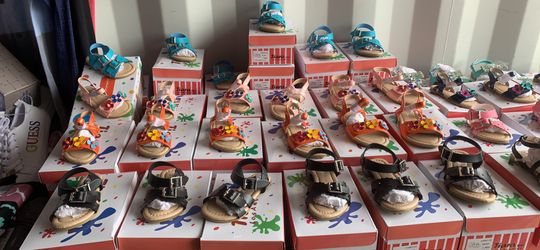 Huaraches De Niñas , Del Size, 4,5,6,7,8,9 7 Estilos Y Colores
