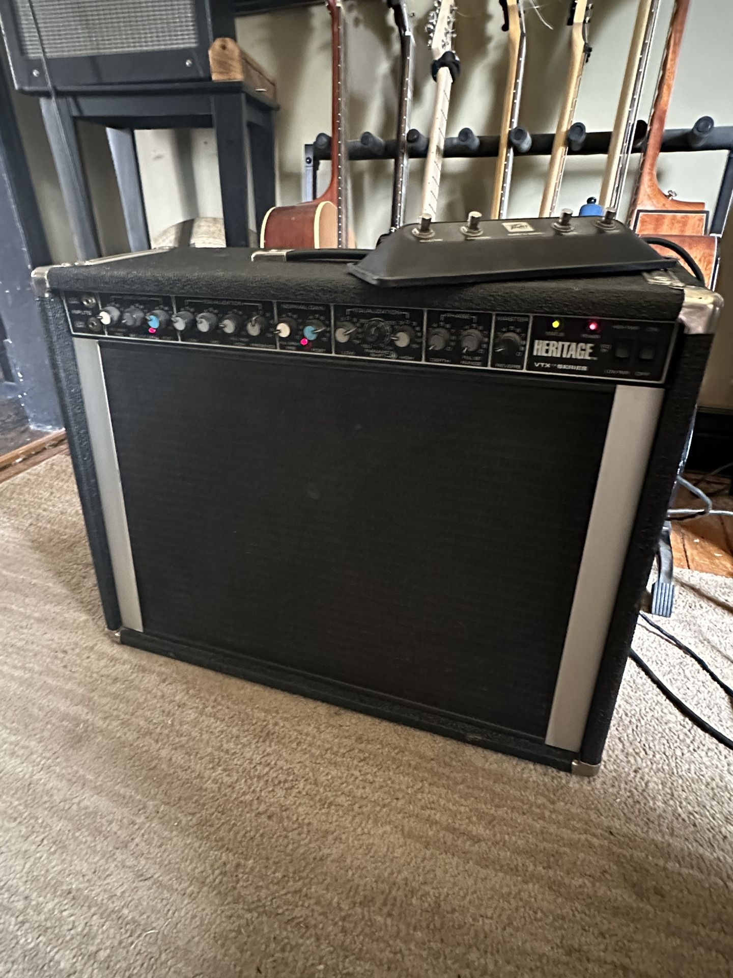 Vintage Peavey Heritage VTX 212 Tube Bass Combo Amp w/