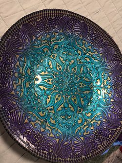 Hand painted Turkish bowl