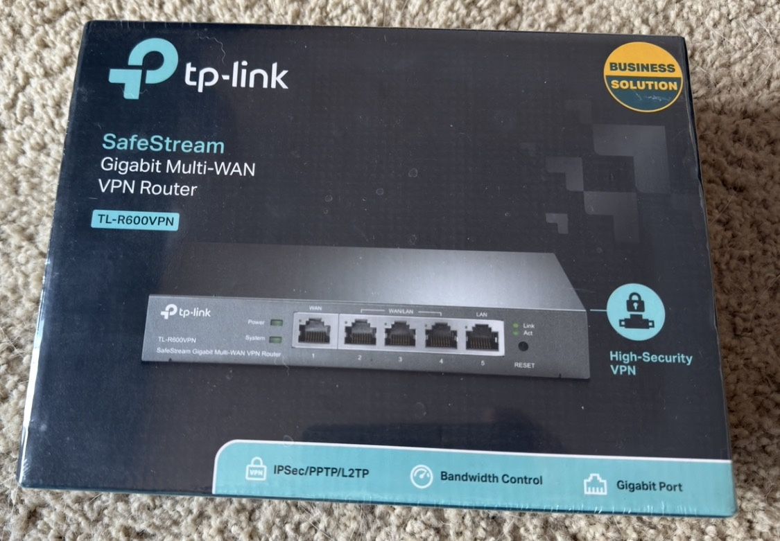 tp-link SafeStream Gigabit Multi-WAN VPN Router