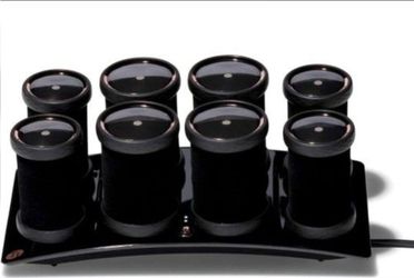 T3 - Volumizing Hot Rollers LUXE | Premium Hair Curler Set for Long Lasting Volume, Body & Shine | Set of 8-4 XL (1.75") & 4 Large (1.5”)