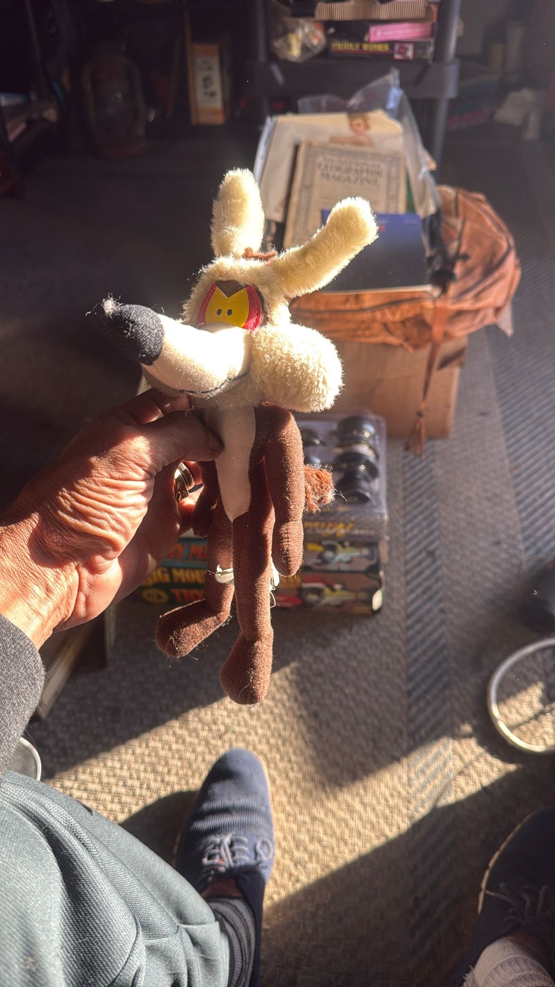 Wiley Coyote Roodrunner Doll