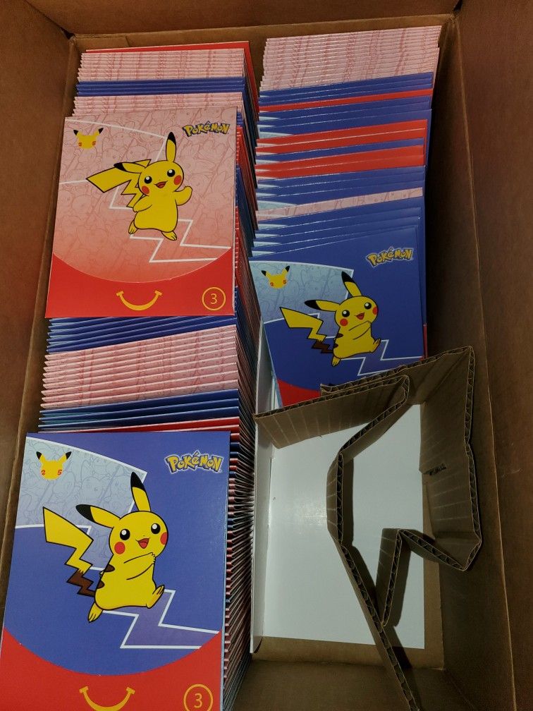 Mcdonalds 25th Anniversary Pokemon Cards