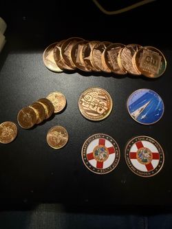 1 OUNCE COPPER COINS
