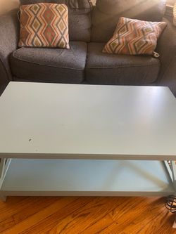 Blue Living Room Coffee Table
