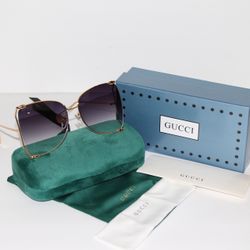 Gucci Butterfly Sunglasses Pearl GG0252S