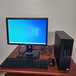 Dell Optiplex 3040-SFF desktopComputer
Core i5-6500 3.2GHz, 
8 GB de RAM
120 GB SDD 
DVDRW, Windows 10 Pro, Microsoft Office installed. Wi-Fi conectio