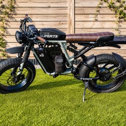 Super73 Cafe Racer Modded E-Bike