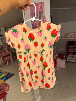 Toddler strawberry dress