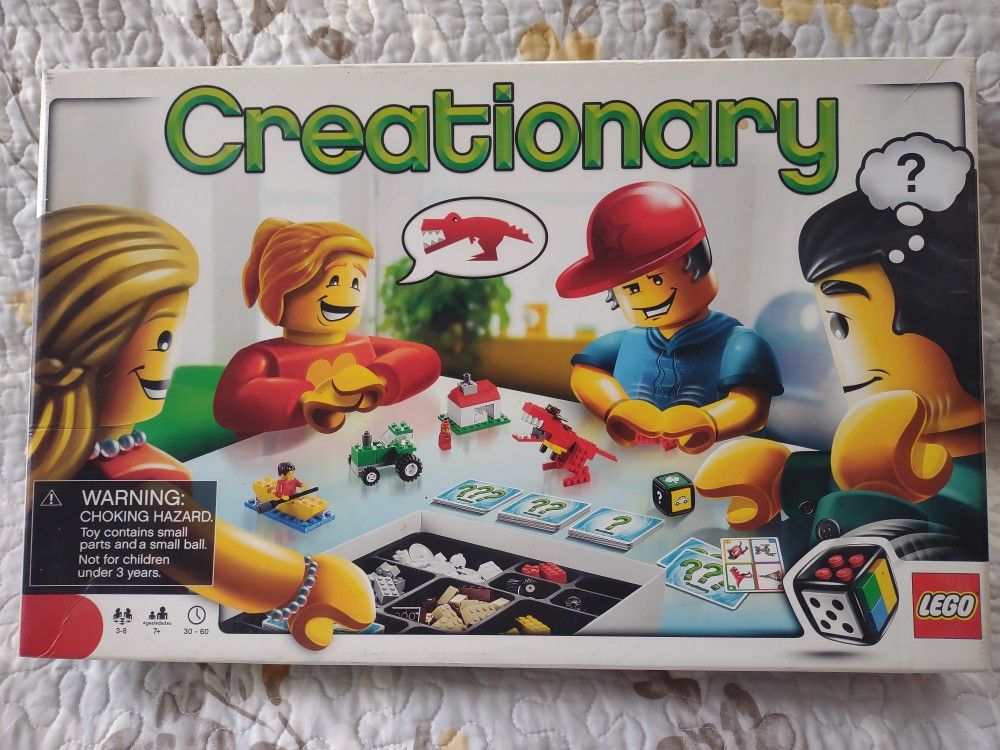 Lego Creationary Boardgame 🎯🎮