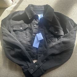 Mugler Women’s Chopped Denim Jacket Size 12US