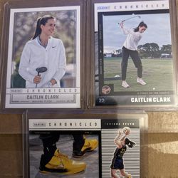 3 Caitlin Clark Cards 