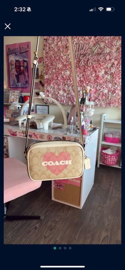 Coach purse valentine collection