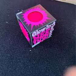 NeeDoh glow in the dark pink