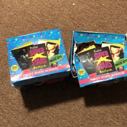 Pro Set Super Stars MusiCards Opened Boxes Of 2 