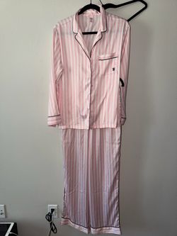 Victoria’s Secret long satin pajama set