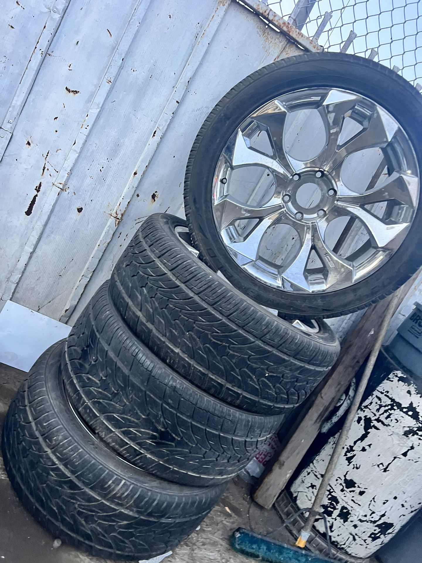 6lugs Snowflake Rims $380
