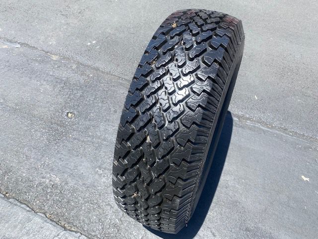 (1) 265/75R16 All Terrain Spare Tire - $80